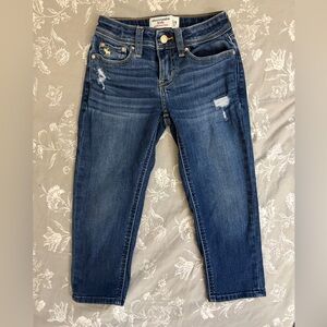Abercrombie Kids 5/6 Indigo girlfriend Jeans